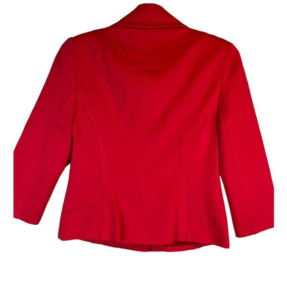 Trina Turk Red Jacket, Coat - Picture 8 of 10